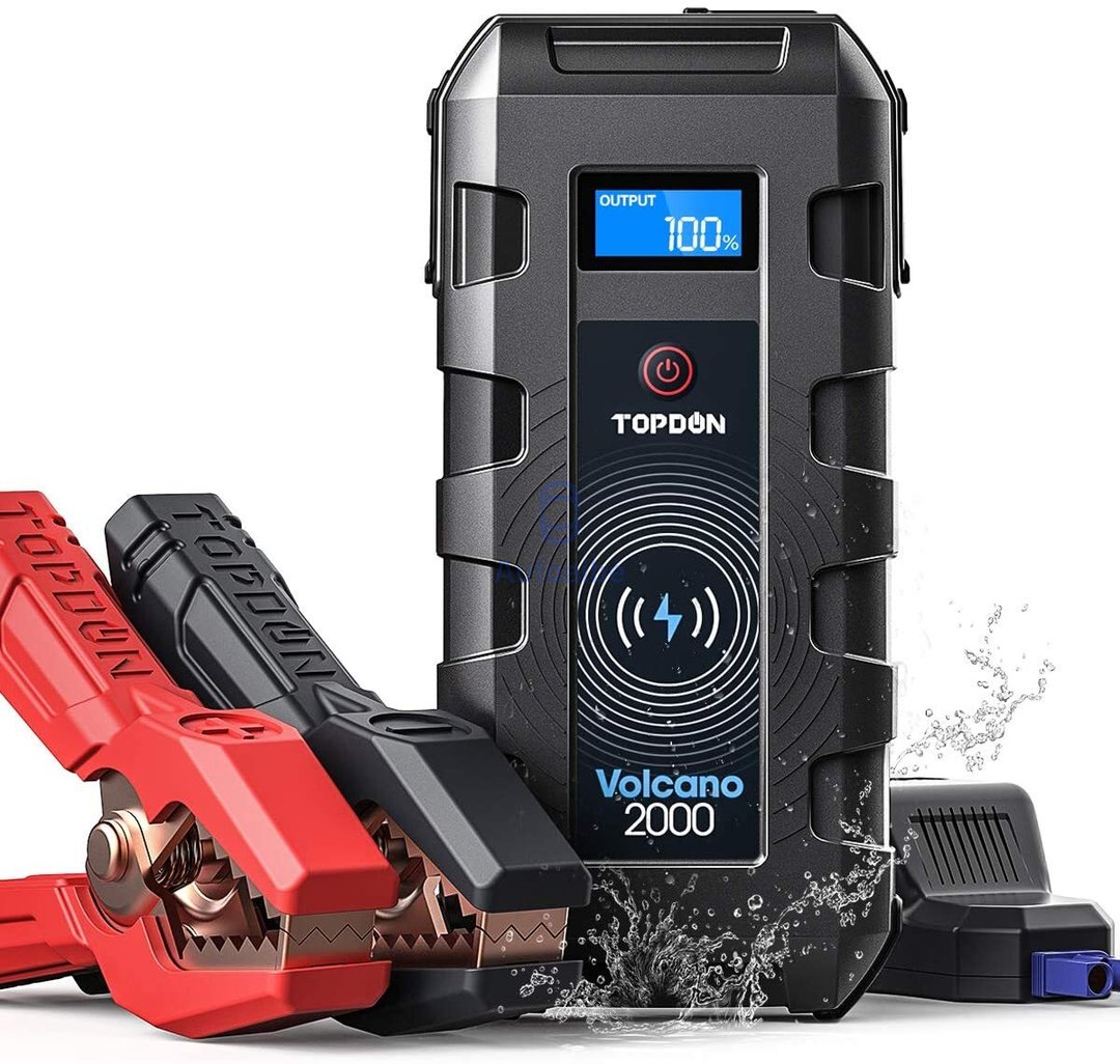 Topdon Volcano 2000 mobilus energ. šaltinis 76,96WH 20800mAh su